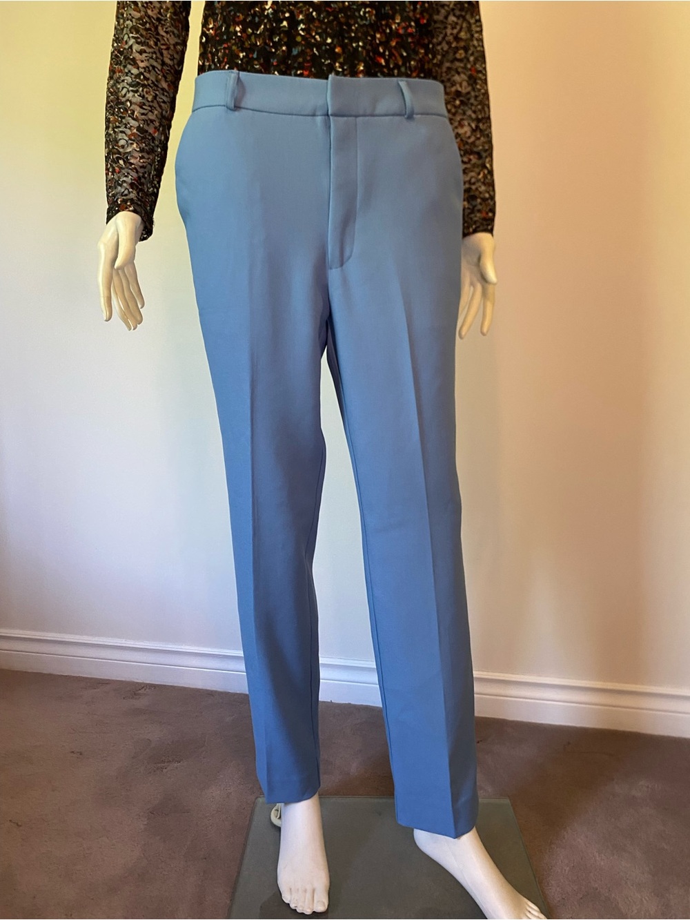 stradivarius Light Blue Women’s Dress Pants
